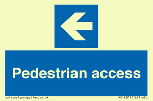 Pedestrian access